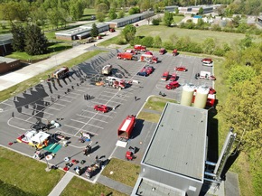 FW-ROW: Kreisfeuerwehrbereitschaft Rotenburg-Mitte übt zwei Tage in Celle-Scheuen