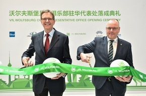 VfL Wolfsburg-Fußball GmbH: VfL Wolfsburg-Presseservice: Weiterer Meilenstein der Internationalisierung / Der VfL Wolfsburg eröffnet eine offizielle Repräsentanz  in der chinesischen Hauptstadt Peking.