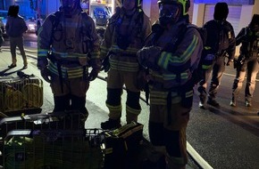 Feuerwehr Stolberg: FW-Stolberg: Keller- und Zimmerbrand