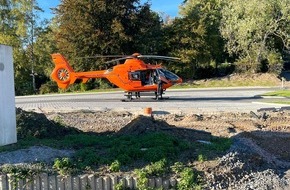 Feuerwehr Sprockhövel: FW-EN: Absicherung einer Rettungshubschrauberlandung