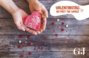 Eat the World: Valentinstags-Special 2021: Mit Meet the World Vorfreude auf eine Auszeit vom Alltag verschenken