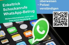 Polizeiinspektion Lüneburg/Lüchow-Dannenberg/Uelzen: POL-LG: ++ "Weiterleiten, teilen und darüber sprechen! -> Machen Sie mit!" - Polizei geht neue Wege und startet Präventionskampagne über Messenger-Dienste ++ gemeinsam gegen "Schockanrufe, ...