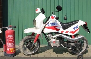 Polizeidirektion Göttingen: POL-GOE: (926/03) Eigentümer für Kindermotorrad gesucht