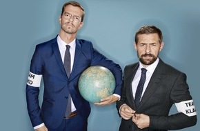 ProSieben: "Kein bisschen weniger gefährlich" - Joko und Klaas kämpfen gegeneinander mit ihren Teams beim "Duell um die Welt"