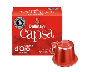 Produktneuheit: capsa Crema d&apos;Oro Schümli