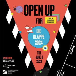 Call for Entries: DIE KLAPPE 2024 startet