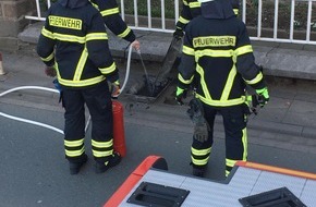 Feuerwehr Plettenberg: FW-PL: OT-Stadtmitte. Schornsteinbrand in der Bahnhofstraße