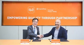 TEMU: Temu stärkt Qualitätsanforderungen durch eine Partnerschaft mit Eurofins Consumer Products Testing