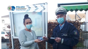 Kreispolizeibehörde Ennepe-Ruhr-Kreis: POL-EN: Ennepe-Ruhr-Kreis- Verkehrsprävention per Postkarte