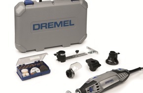 Dremel: Mit EZ Change auf Wechselkurs: Innovatives Zubehörwechsel-System macht Dremel 4200 zum Turbo unter den Multitools