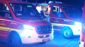 Feuerwehr Dortmund: FW-DO: Brand in einem Hausflur sorgt f&uuml;r starke Rauchentwicklung