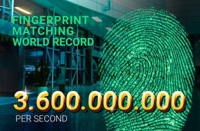 DERMALOG Identification Systems GmbH: DERMALOG sets new world record by matching 3.6 billion fingerprints per second (FOTO)