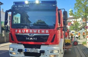Freiwillige Feuerwehr Stockach: FW Stockach: K&uuml;chenbrand