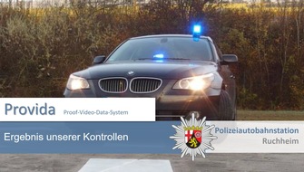 Polizeidirektion Neustadt/Weinstraße: POL-PDNW: Polizeiautobahnstation Ruchheim - Mit Vollgas unterwegs am Hochzeitstag