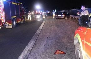Polizei Münster: POL-MS: 48-Jähriger erliegt Verletzungen nach Unfall auf der A42 - 60-Jähriger verstirbt nach medizinischem Notfall im Rückstau