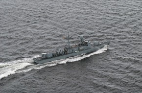 Presse- und Informationszentrum Marine: Schnellboot "Hyäne" läuft zum UNIFIL-Einsatz aus (mit Bild)