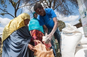 Stiftung Menschen für Menschen: Dürre und Hunger in Äthiopien - Stiftung Menschen für Menschen ruft zu Spenden für Nothilfe auf