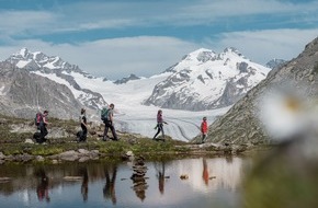 Aletsch Arena AG: Reise-Tipp Wanderferien: eine Schatzkiste der Natur im Dachgeschoss der Alpen
