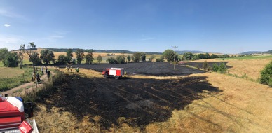 Polizeidirektion Kaiserslautern: POL-PDKL: Mehrere Flächenbrände im Donnersbergkreis