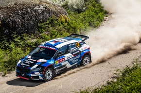 Rallye Italien Sardinien: Škoda Crews jagen weitere WRC2-Meisterschaftspunkte
