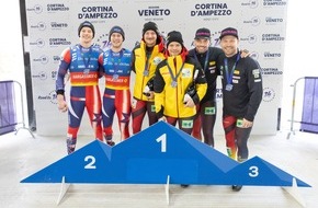 FIL - Internationaler Rodel Verband: Überraschungen bei der Rodel Generalprobe in Cortina