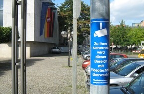 Polizeidirektion Hannover: POL-H: Polizei: Videoüberwachung in Hannover bleibt