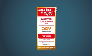 ACV Automobil-Club Verkehr: ACV ist Testsieger im Kfz-Schutzbrief-Vergleich der Fachzeitschrift auto motor und sport