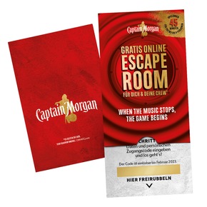 DIAGEO PM: Captain Morgan Escape-Room-Promotion für die Gastronomie