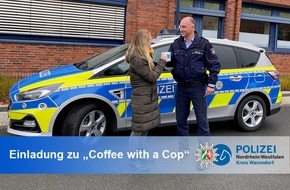 Polizei Warendorf: POL-WAF: Ahlen. Einladung zu "Coffee with a Cop"
