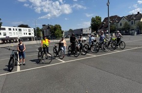 Polizei Hagen: POL-HA: Voller Erfolg: Erste Fahrradtour mit der Hagener Polizei bei bestem Wetter