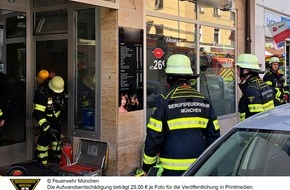 Feuerwehr München: FW-M: Elektrobrand in Friseursalon (Neuhausen)