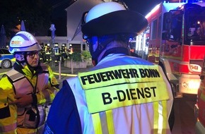 Feuerwehr und Rettungsdienst Bonn: FW-BN: Feuerwehreinsatz in der Bonner Altstadt - sieben Verletzte nach Hotelbrand