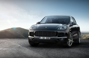 Porsche Schweiz AG: Porsche amplia la Platinum Edition con 2 modelli Cayenne S