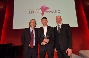 Reemtsma Cigarettenfabriken GmbH: Reemtsma Liberty Award 2018 für Berliner Journalisten Michael Obert / US-Schauspielerin und Menschenrechtsaktivistin Robin Wright als Ehrengast