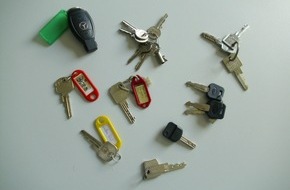 Polizeipräsidium Osthessen: POL-OH: Mehrere Schlüssel sichergestellt - Eigentümer gesucht ---BEACHTE: Bild im Anhang---