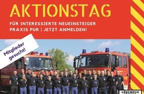 Feuerwehr Bochum: FW-BO: Aktionstag bei der Freiwilligen Feuerwehr