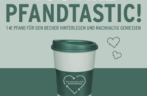 Tchibo GmbH: Pfandtastisch: Tchibo führt eigenes Pfandsystem für Mehrwegbecher ein