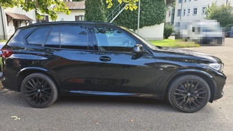 Hauptzollamt Ulm: HZA-UL: Zöllner stellen Schweizer BMW sicher