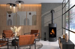 Oranier Heiztechnik GmbH: World of Fireplaces 2025: pureBLACK: Die Kunst der vollkommenen Reduktion