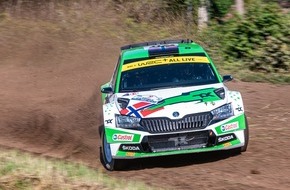Skoda Auto Deutschland GmbH: Akropolis Rallye Griechenland: ŠKODA Fahrer Andreas Mikkelsen will WRC2-Titelchancen wahren