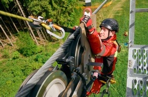 Petzl: Hoch in der Luft: Beim Petzl F.I.T. Workshop