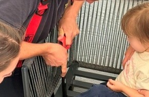 Feuerwehr M&uuml;nchen: FW-M: Mias Meniskus in misslicher Lage (Solln)