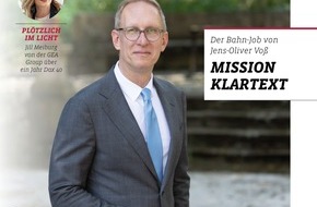 prmagazin: prmagazin-Titelstory: Jens-Oliver Vo&szlig; setzt bei der Deutschen Bahn auf "Realismus und Klarheit"