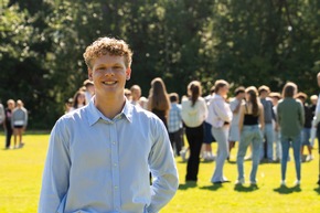 25826 - Schüler machen St. Peter-Ordings Postleitzahl sichtbar