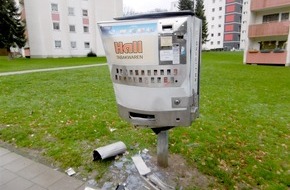 Polizei Aachen: POL-AC: Zigarettenautomat gesprengt