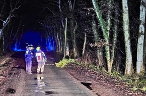 Freiwillige Feuerwehr Hünxe: FW Hünxe: Sturmschaden