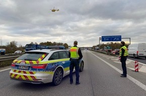Polizeidirektion Neustadt/Weinstraße: POL-PDNW: Autobahnpolizei Ruchheim - Unfall auf BAB 61 sorgt für zeitweise Sperrung der Richtungsfahrbahn Süden