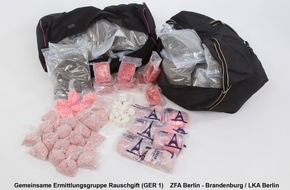 Zollfahndungsamt Berlin-Brandenburg: ZOLL-BB: Drogenschmuggel aus den Niederlanden aufgeflogen
/ Zoll und Polizei stellen große Mengen Drogen sicher, 3 Tatverdächtige wurden ver-haftet
