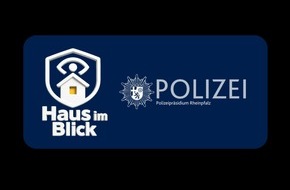 Polizeipräsidium Rheinpfalz: POL-PPRP: "Haus im Blick": Polizei informiert in Grünstadt und Böhl-Iggelheim zum Thema Einbruchschutz
