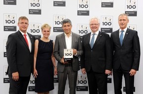 Pirtek Deutschland GmbH: Pirtek Ulm erhält TOP 100 Siegel für Deutschlands innovativste Mittelständler